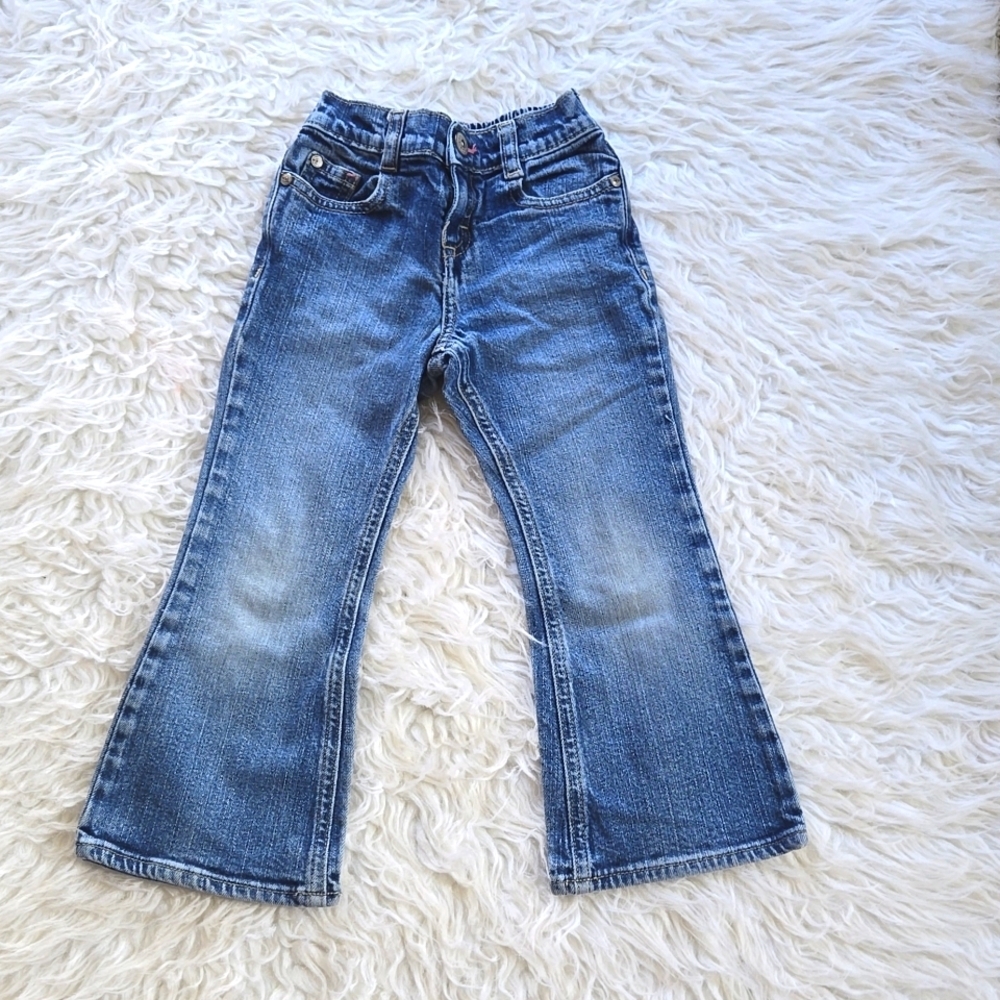 Oshkosh Girls Pink Lined Flared/Bootcut Jeans